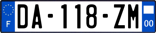 DA-118-ZM