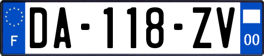 DA-118-ZV