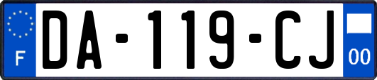 DA-119-CJ