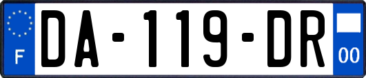 DA-119-DR