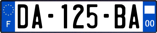 DA-125-BA