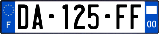 DA-125-FF