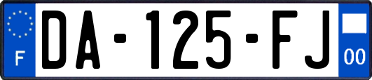 DA-125-FJ