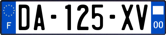 DA-125-XV