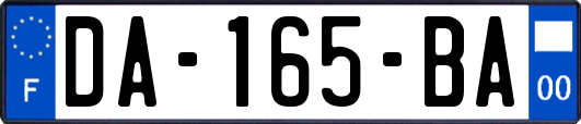 DA-165-BA