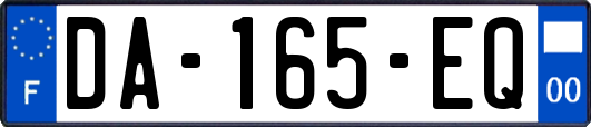 DA-165-EQ