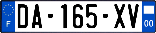 DA-165-XV