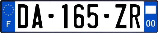 DA-165-ZR