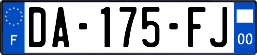DA-175-FJ