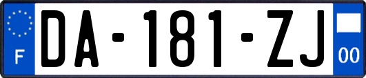 DA-181-ZJ