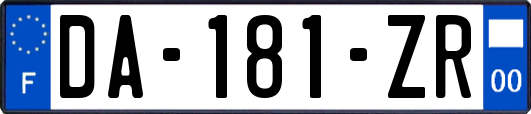 DA-181-ZR