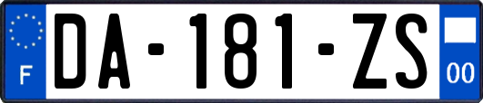 DA-181-ZS