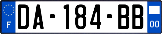 DA-184-BB