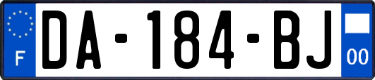 DA-184-BJ