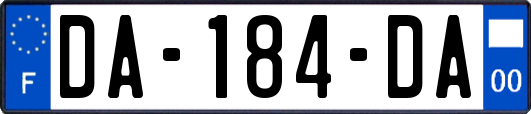 DA-184-DA
