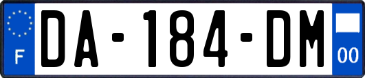 DA-184-DM