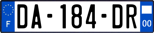 DA-184-DR
