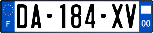 DA-184-XV