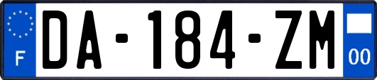 DA-184-ZM