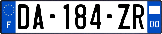 DA-184-ZR