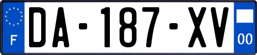 DA-187-XV