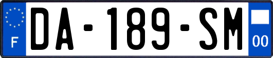 DA-189-SM