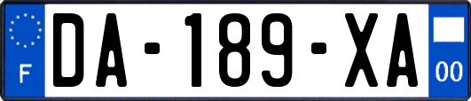 DA-189-XA