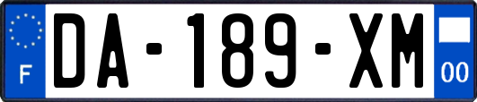 DA-189-XM