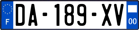 DA-189-XV