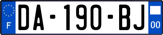 DA-190-BJ