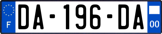DA-196-DA