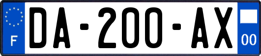 DA-200-AX