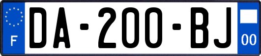 DA-200-BJ