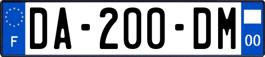 DA-200-DM