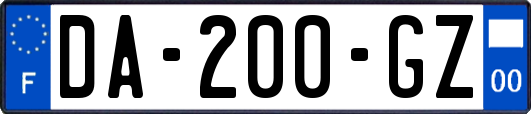 DA-200-GZ