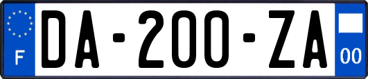 DA-200-ZA