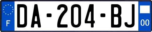 DA-204-BJ