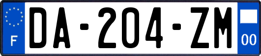 DA-204-ZM