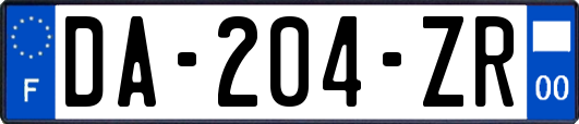 DA-204-ZR