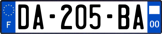 DA-205-BA