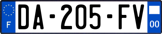 DA-205-FV