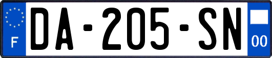 DA-205-SN