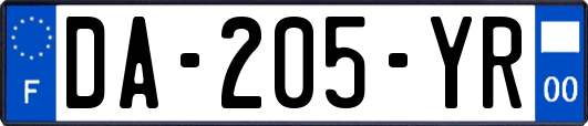 DA-205-YR