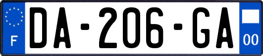 DA-206-GA
