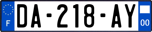 DA-218-AY