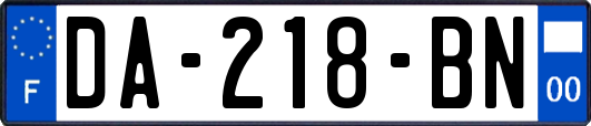 DA-218-BN