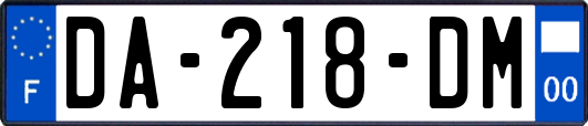 DA-218-DM