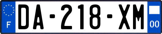 DA-218-XM