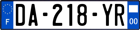 DA-218-YR