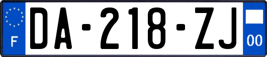 DA-218-ZJ